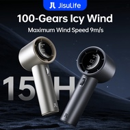 JisuLife Handheld Fan Pro1s Portable Kipas mini 100 Speed Turbo berdiri 5000mah Rechargeable With St
