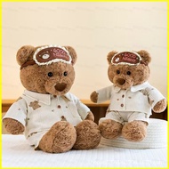 NS3 Teddy Bear Plushie Cute Pajama Cake Scarf Bear Plush Cotton Companion Doll Plushie SN3
