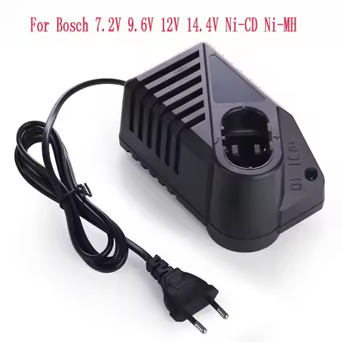 Battery Charger for Bosch 7.2V 9.6V 12V 14.4V Ni-CD Ni-MH Battery GSR7.2 GSR9.6 GSR12 GSR14.4 Electr