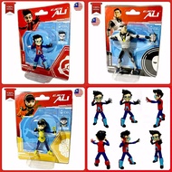 Legend Toys Station Ejen Ali Action Figure - Ejen Ali , Alicia, Rizwan 100% Original