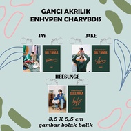 GANTUNGAN Enhypen Acrylic Hanger ENHYPEN DILLEMA ALBUM