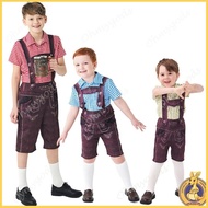 OMG* Lederhosen Suspenders Outfit Set Of 3 Kids Oktoberfest Party Costume Oktoberfest Theme Clothing