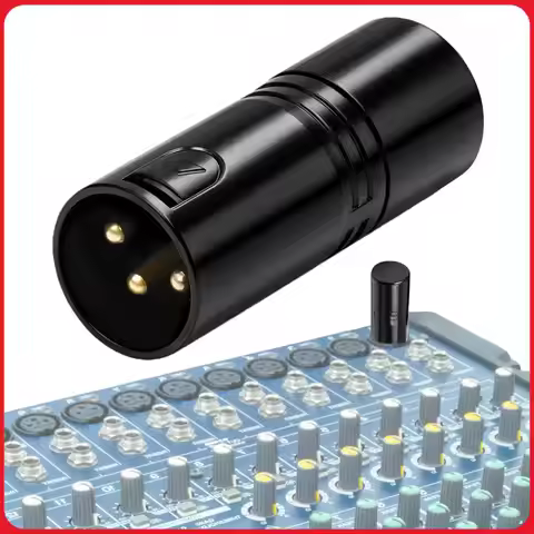 120 Ohm 3-Pin XLR/DMX Terminator 3Pin XLR Terminator Connector Optimal Signal Termination Resistor f