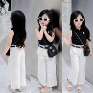 12mos-10Y Black top girl set JLCLICKCART