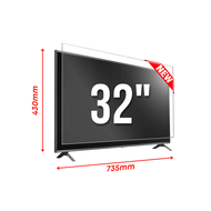 UV screen protector for smart tv android tv 4k tv 43 50 55 60 58 60 65 70 mega skyworth samsung lg d