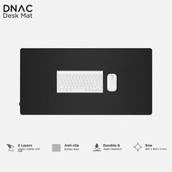 Desk Mat Dnac - Minimalistic Desk Mat Mousepad Leather From Dnac Black