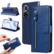 XICCI For Huawei Nova 9/Nova 9Pro/Nova 9SE Phone Case Zipper Wallet Bag Card Slots Flip Cover Leathe