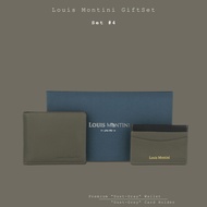 Louis Montini ชุดกิฟเซ็ท กระเป๋าสตางค์หนังแท้ และ กระเป๋าการ์ดหนังแท้ LM-GS #4