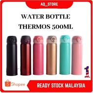 💢READY STOCK💢Stainless Steel 500ML Water Bottle Thermo Flask Double Vacuum HM1