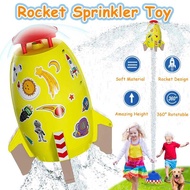 Rocket Jet Sprinkler Toys Spinning Flying Splash Playing Water Toy Summer Outdoor Water Powered Laun