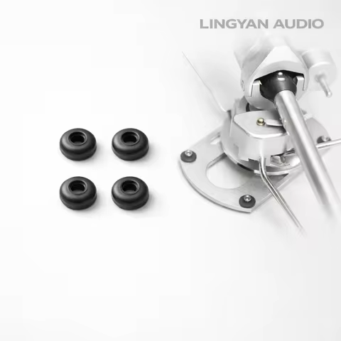 SME Tonearm Base Isolation Rubber Grommets 4pcs for 3009 3010 3012 Turntable Anti-Vibration Pads