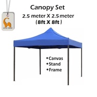8‘ x 8‘ Canopy Express Kanopi Khemah Pasar Malam Ramadan Tent Portable 8 kaki x 8 kaki Kanopi