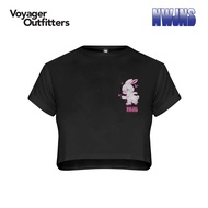 Voyager Outfitters Crop Tee - NWJNS "BUNNY TOKI"