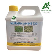 Nufarm Amine 720 4Liter/ Herbicide/Keladi agas/Rumput air