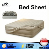 Bedsheet Bed Sheet Plain Fitted Sheet Single/Queen/King Size Bedsheet Mattress Protector Mattress Co