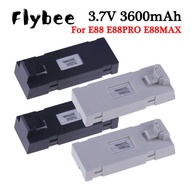 For E88 3.7V 3600Mah RC Drone Li-Po Battery Replacement Battery For E88 E88pro E88max E525 E525pro