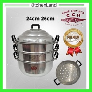 Kukus Tebal Thailand 24cm26cm/ Steam pot/ Steamer