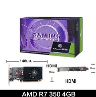 MLLSE AMD R7 350 4GB กราฟิกการ์ด GDDR3 128Bit PCI-E 3.0 Geforce GPU R7 350 การ์ดแสดงผลสำหรับเล่นเกม