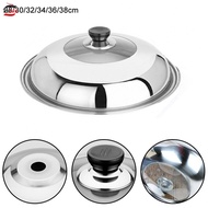 Stainless Steel Combined Tripod Wok Cover Splatter Prevention Efficient Cooking