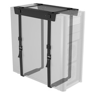 1home Economical CPU Holder Under-Desk PC Holder Desktop Computer Holder Computer Case Carrier Steel