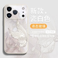 Luxurious Glass iPhone Case with Big Window for Apple 17Promax 16 15Cases 13News 14 12 14ProWomensBu