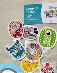 迪士尼行李箱貼紙 Disney luggage sticker stickers米奇老鼠 高菲狗mickey Mouse 手搖扇