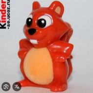 kinder Squirrel 健達 松鼠 奇趣蛋 出奇蛋 公仔 擺設