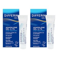 Differin Acne Treatment Gel, 60 Day Supply, Retinoid Treatment for Face with 0.1% Adapalene, Gentle 