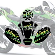 Sesuai untuk Kawasaki NINJA EX/400 Reflektif 3D Tank Protector Decal Filem Hiasan Pengubahsuaian