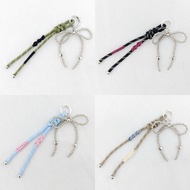 Bag charm paracord | Bag charm Coquette | Keychain | Bag charm | Aesthetic charm bag | Ribbon charm 