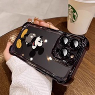 3 in1 Mickey Case For Oppo Reno 10 10pro 9 9pro1111f 11pro 12 12pro12f Phone Case Soft Anti fall pro