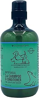 [Clearance] Cloversoft Plant Based 2 In 1 Pet Shampoo And Conditioner Antifungal (750Ml)