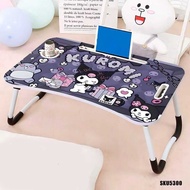 PPP Bed Table Bedroom Folding Computer Desk Cup Holder Desk Home Student Writing Desk Small Table Bo