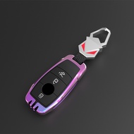 Zinc Alloy Car Key Case Shell Key cover For Mercedes Benz A C E S G GLS Class W177 W205 W213 W222 Ma