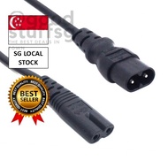 [SG FREE 🚚]IEC320 C7 to C8 extension cords,C8-C7 IEC Jumper cable,IEC male to female 2PIN power