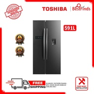 Toshiba 591L GR-RS682WE-PMY GR RS682WE Inverter Refrigerator