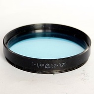 G-1,4x 52mm blue lens filter 52x0.75 52x0,75 USSR for Helios-44M 44M-4 44M-6