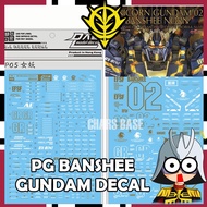 PG BANSHEE NORMAL DECAL DALIN DECAL P06