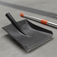 Heavy Duty Telescopic Drain Shovel Easy to Clean Sludge Removal Shovel for Manhole Cleaning, Ditch C
