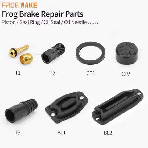 FROGWAKE FV4/FV2/FW900 Brake Repair Part Rubber Pad/Ring Caliper Piston Oil Needle/Head bike Accesso
