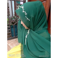 Sequin pashmina ceruty veil