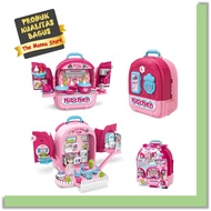 Pretend Toys Backpack Kitchen Chefs Playset 3in1 Cooking Toys Good Quality