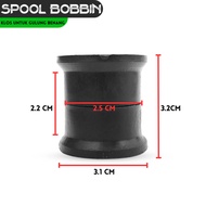 Klos Bobbin Spool 500 yards Spol Bobin Kosongan untuk Gulungan Senar Kevlar Assist Hook Tali Benang