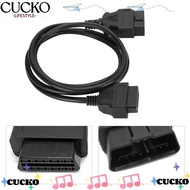 CUCKO OBD2 Extension Cable, 16 Pin Male to Female Diagnostic Adapter, Professional Plug & Play 5ft/1