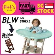BLW Bib and Tray Waterproof Weaning Bib Baby Chair Cover for stokke chair (BLW Stokke 888)