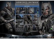 全新 Hottoys MMS743 D63 Batman v Superman Dawn of Justice - 1/6 Diecast Armored Batman (2.0) Deluxe Ve