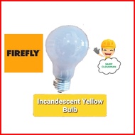 ☃ ✻ ◹ ❤ Firefly Incandescent Bulb Yellow Frosted Bulbs E27 220V AC 50/60Hz. Bombilya ng Incubator 1