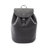 【二手】Celine CELINE Folco 大雙肩包 122663GT738SI 黑色皮革雙肩包 男士全新