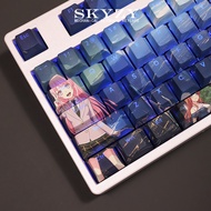 MyGO Keycaps Cherry Profile BanG Dream PBT Dye Sub Mechanical Keyboard Keycap