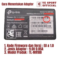 Tp-Link 3,3V/2A 5V/0,6A-1A-2A 9V/0,6A-0,85A 12V/1-1,2A-1,5A-2A Adaptor